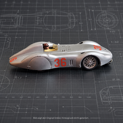 Carrera Exclusiv Mercedes W125 Stromlinie Avus 1937 Slotcar Rennwagen