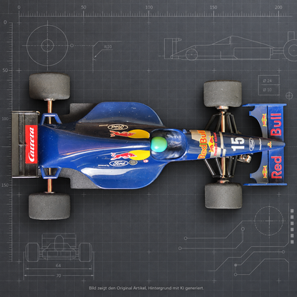 Carrera Exclusiv Sauber C14 Red Bull Nr. 15 – 1:24 – Slotcar 20412 – 1996