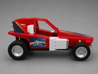 Bandai Power Rangers In Space Red Galactic Rover 1998 Fahrzeug Vintage Saban