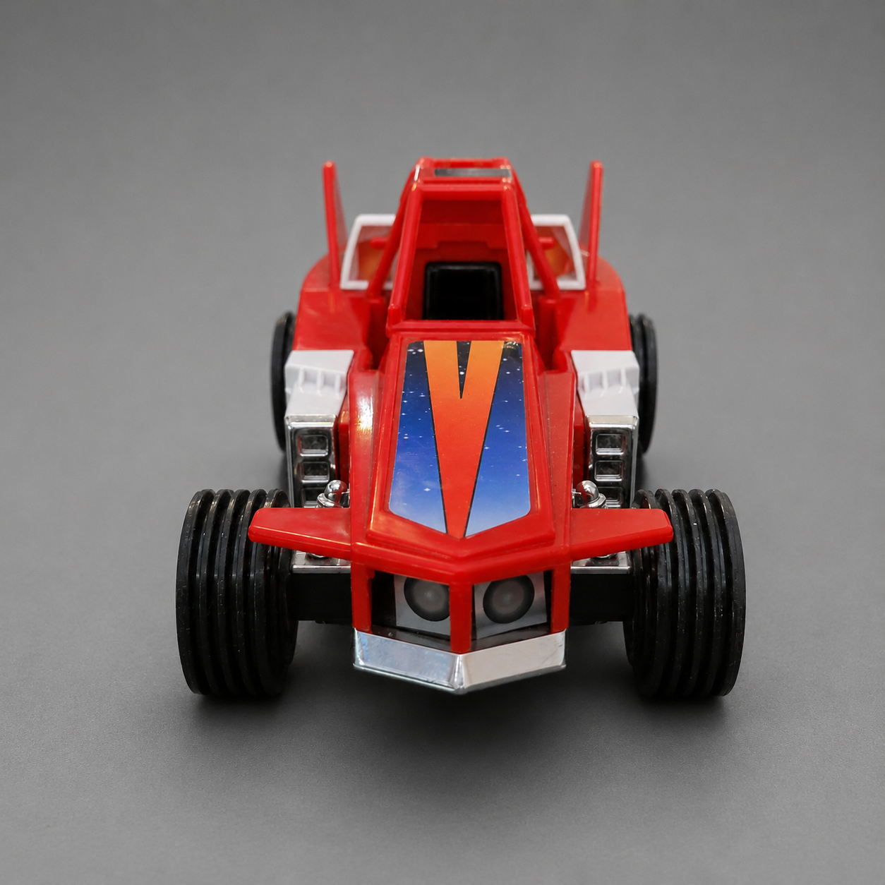 Bandai Power Rangers In Space Red Galactic Rover 1998 Fahrzeug Vintage Saban