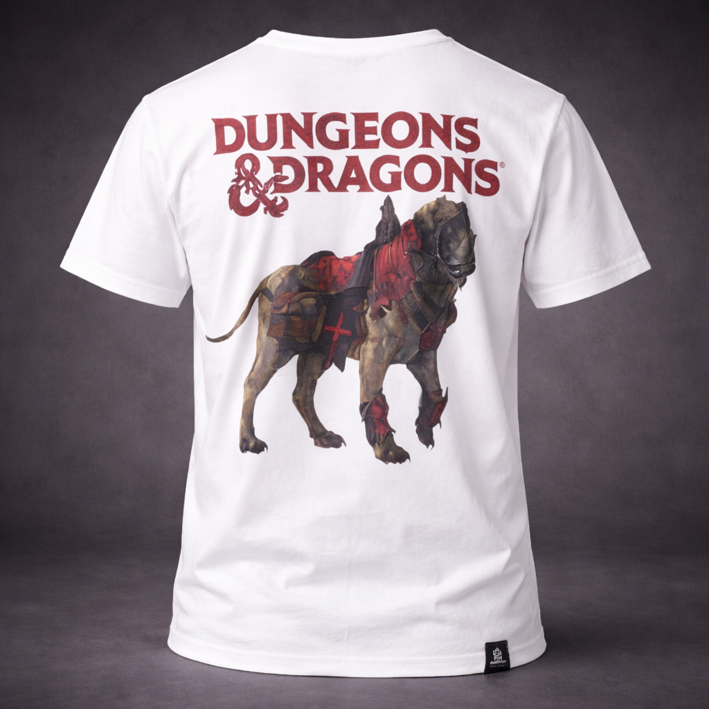RE:COVERED x Dungeons & Dragons Unisex T-Shirt – Baumwolle, Rundhals, Print