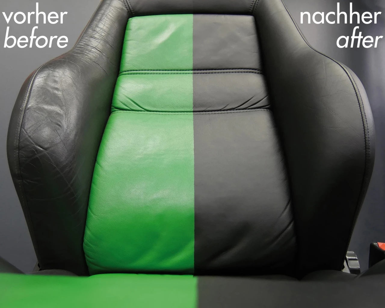 Foliatec Interior Color Spray Schwarz matt 400ml Leder Kunststoff PVC 2002