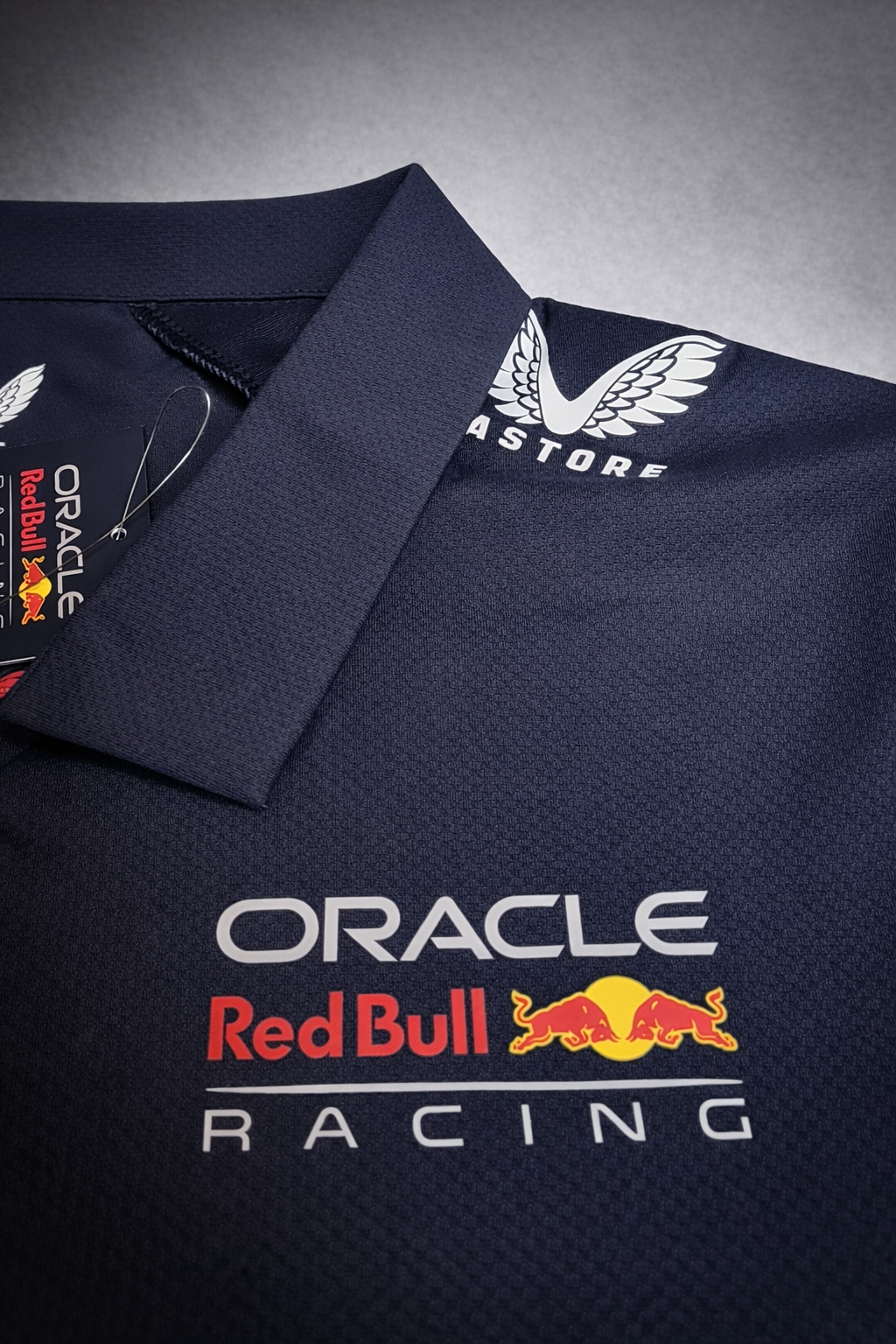 Oracle Red Bull Racing F1 Herren Polo-Shirt – Max Verstappen Design