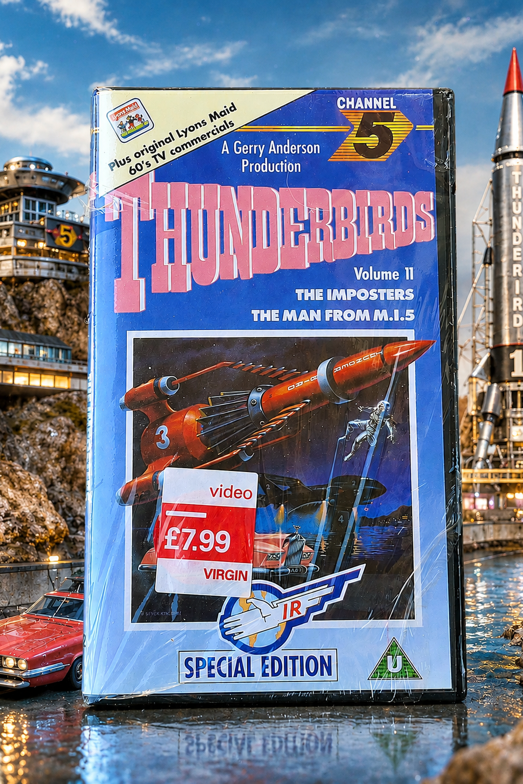 Thunderbirds Band 11 VHS Sonderausgabe – Neu & original verschweißt – Gerry Anderson