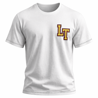 RE:COVERED x Looney Tunes Herren T-Shirt – Weiß Baumwolle Front & Back Print NEU