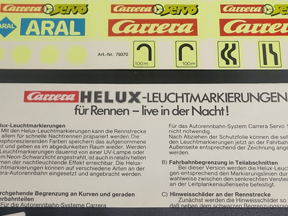 Carrera Servo 140 Helux-Leuchtmarkierungen 79370 – Original Zubehör NEU mit OVP