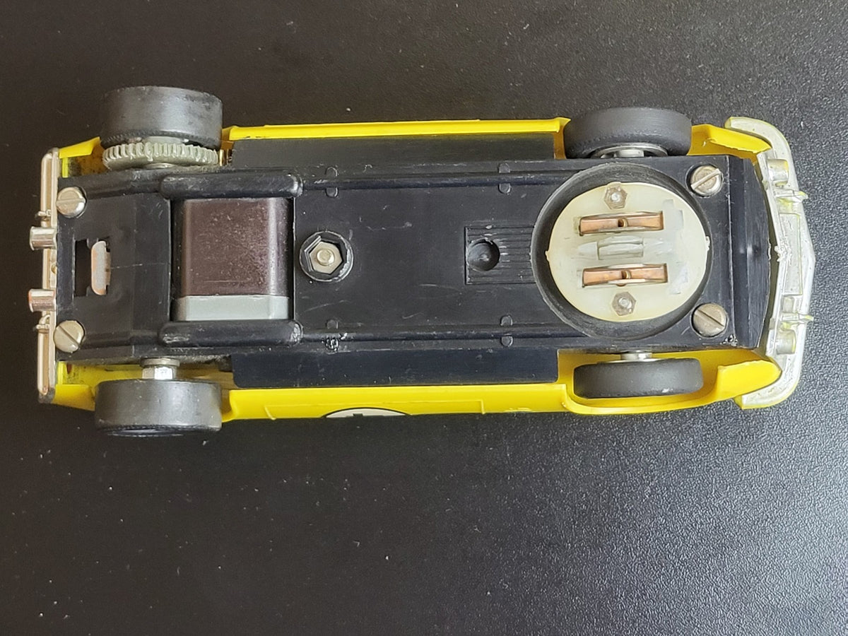 GAMA Opel GT Slotcar 1:32 Rennbahn Auto Vintage Startnummer 4