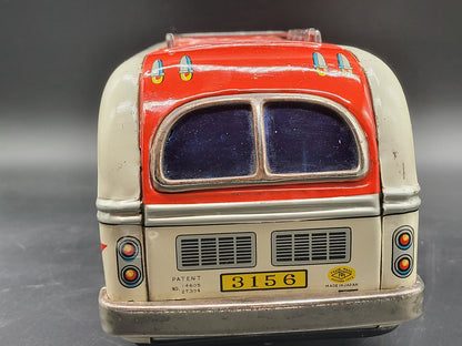 Vintage TM Masudaya Sound Bus – Japanisches Blechspielzeug aus den 60er Jahren