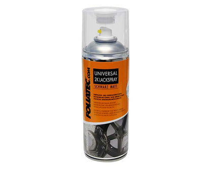 FOLIATEC 400ml UNIVERSAL 2K LACKSPRAY SCHWARZ MATT SPRÜH BREMSSATTEL LACK 2129 SPRAY