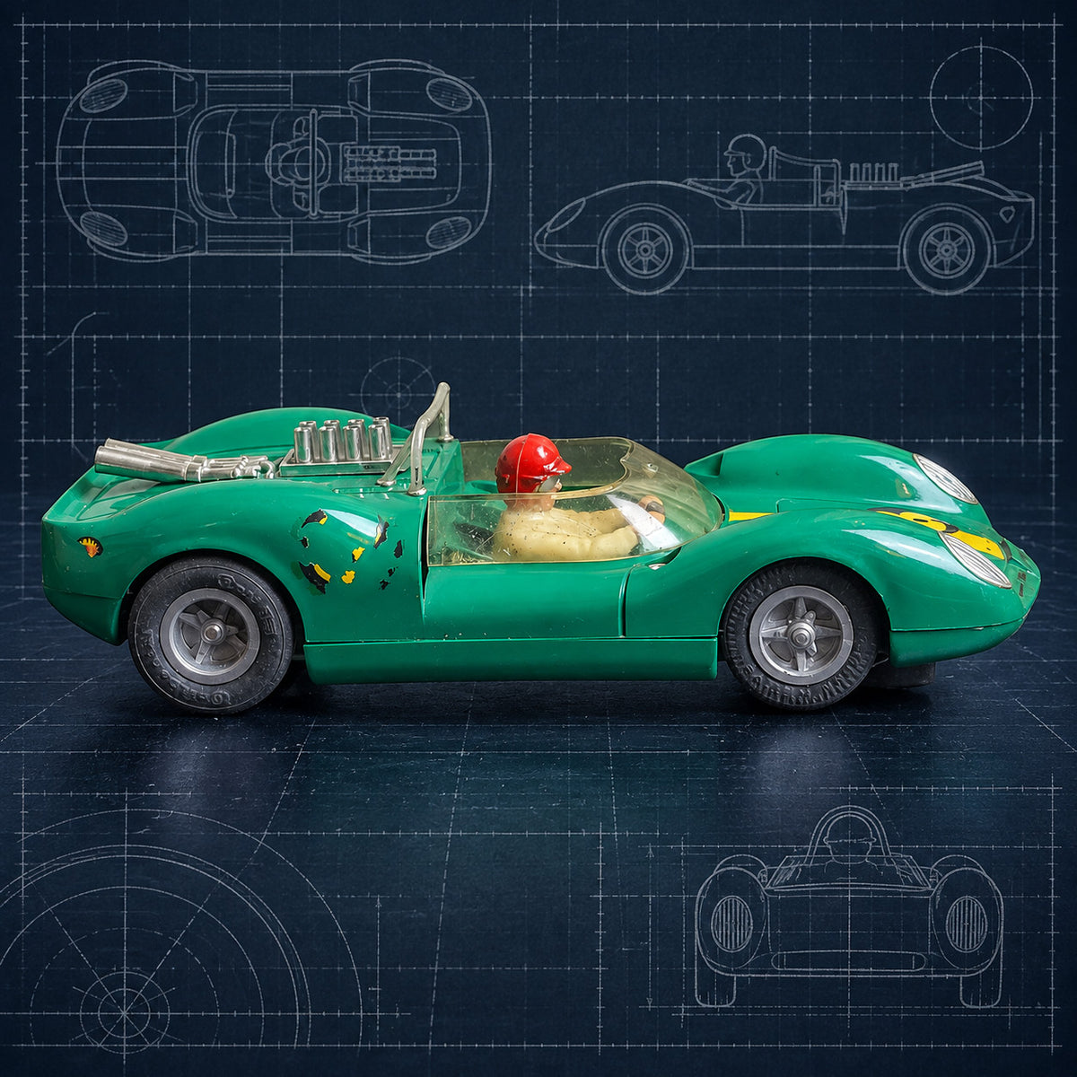 Fleischmann Auto Rally 3210 Ford Lotus 40 Nr. 8 – Slotcar 1:32