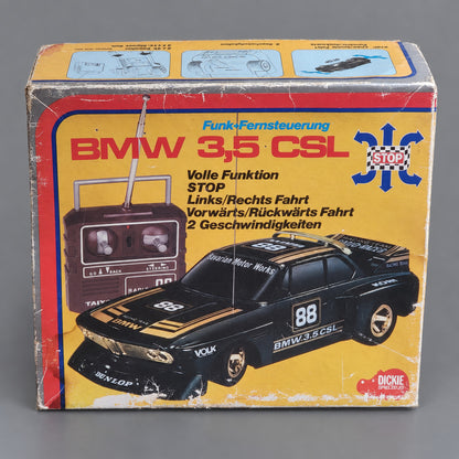 Dickie BMW 3,5 CSL Funk-Fernsteuerung Radio Racer 88 RC – mit OVP & Anleitung