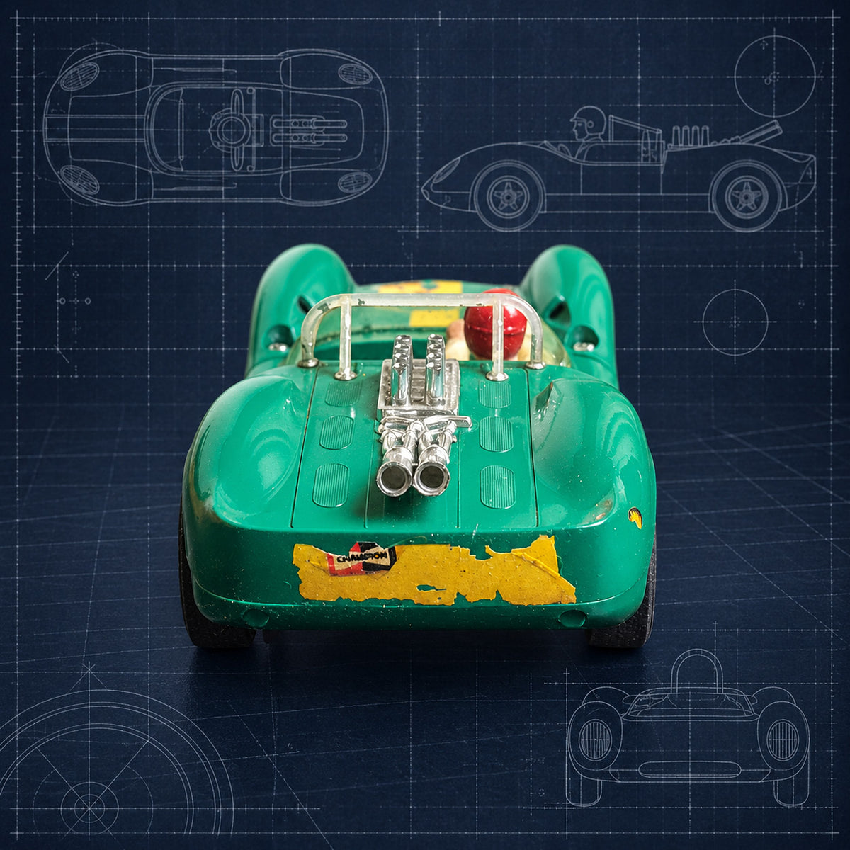 Fleischmann Auto Rally 3210 Ford Lotus 40 Nr. 8 – Slotcar 1:32