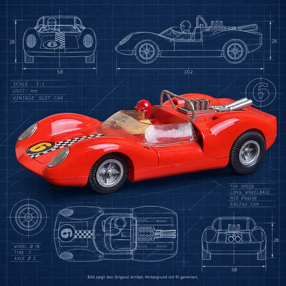 Fleischmann Auto Rallye 3210 Lotus Ford 40 Nr. 6 – Slotcar 1:32
