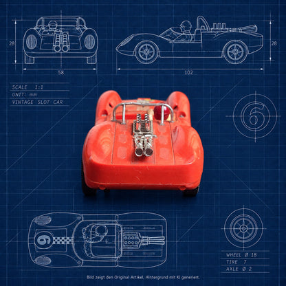 Fleischmann Auto Rallye 3210 Lotus Ford 40 Nr. 6 – Slotcar 1:32