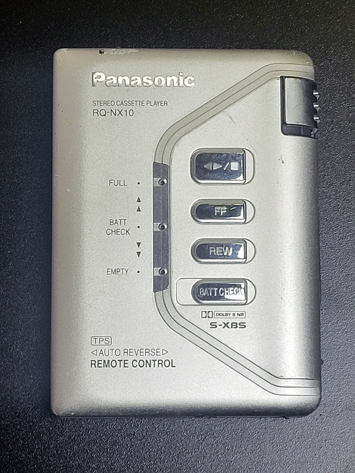 Panasonic RQ-NX10 Walkman – Auto-Reverse Kassette Vintage 80er 90er Jahre