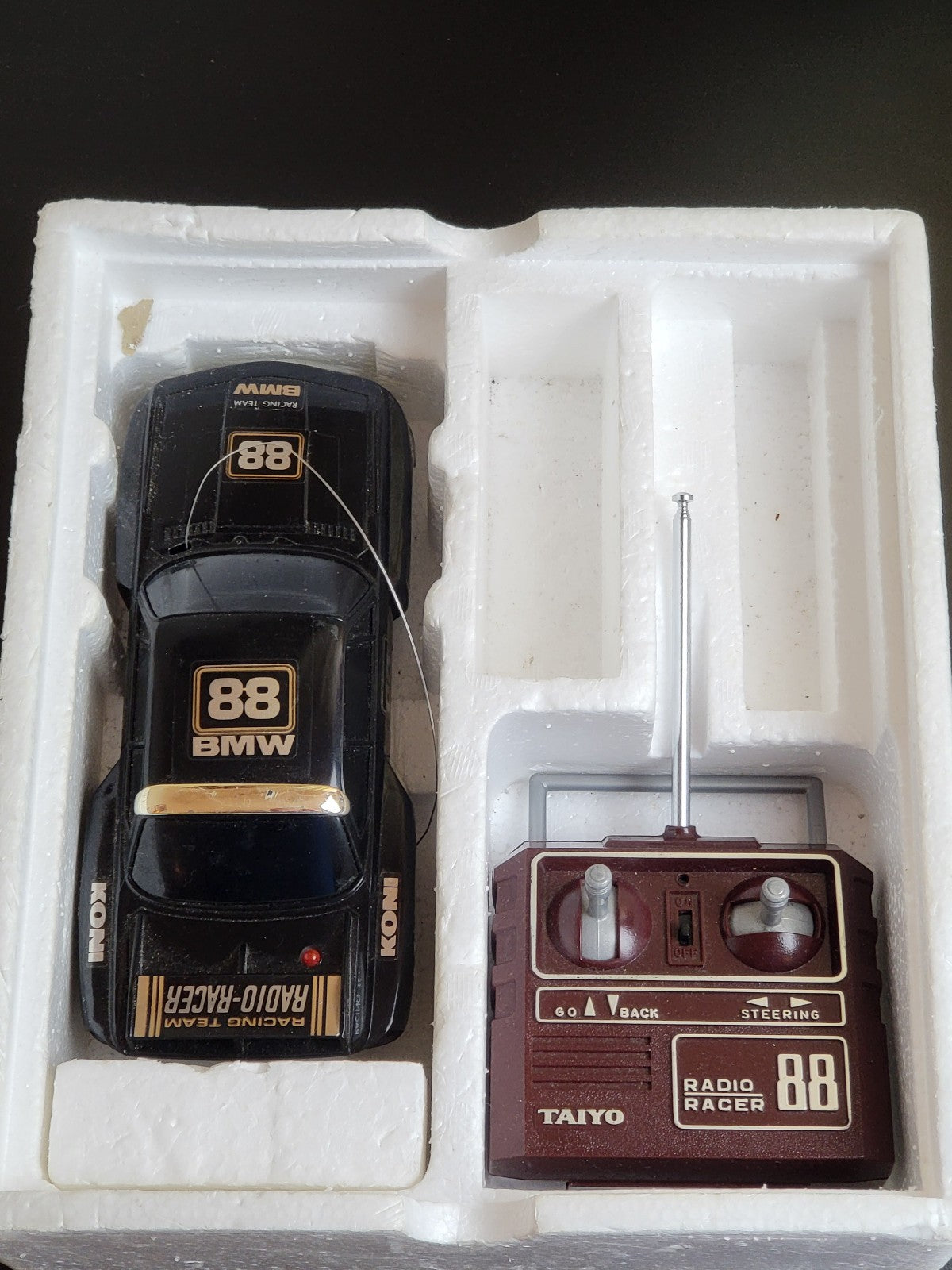 Dickie BMW 3,5 CSL Funk-Fernsteuerung Radio Racer 88 RC – mit OVP & Anleitung