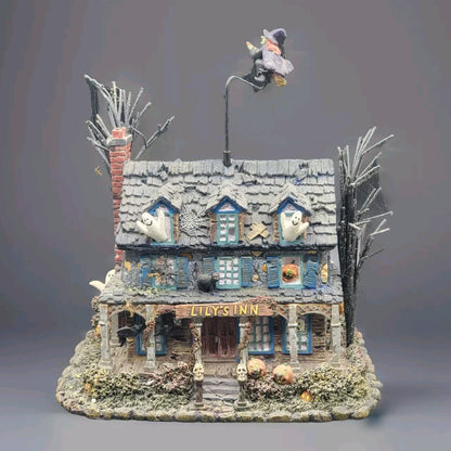 Hawthorne Village The Munsters Lily`s Inn Gebäude Modell mit Beleuchtung